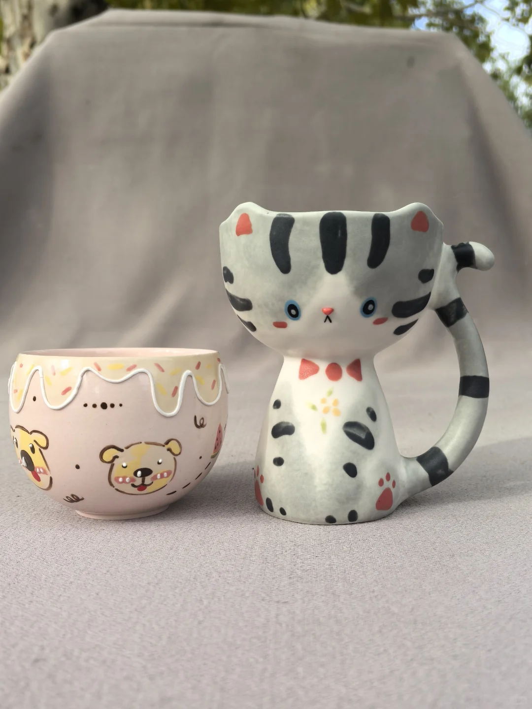 超可爱的原创手捏杯来啦！