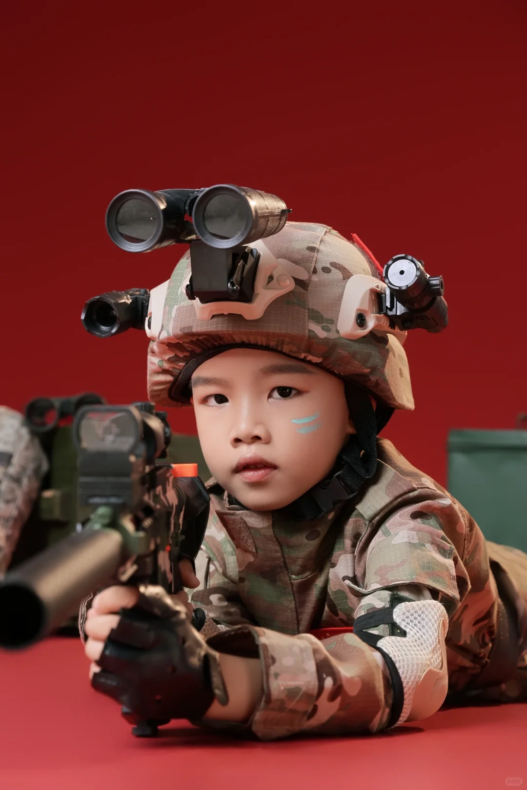 6岁“特种兵”报到！气场这块直接拿捏?