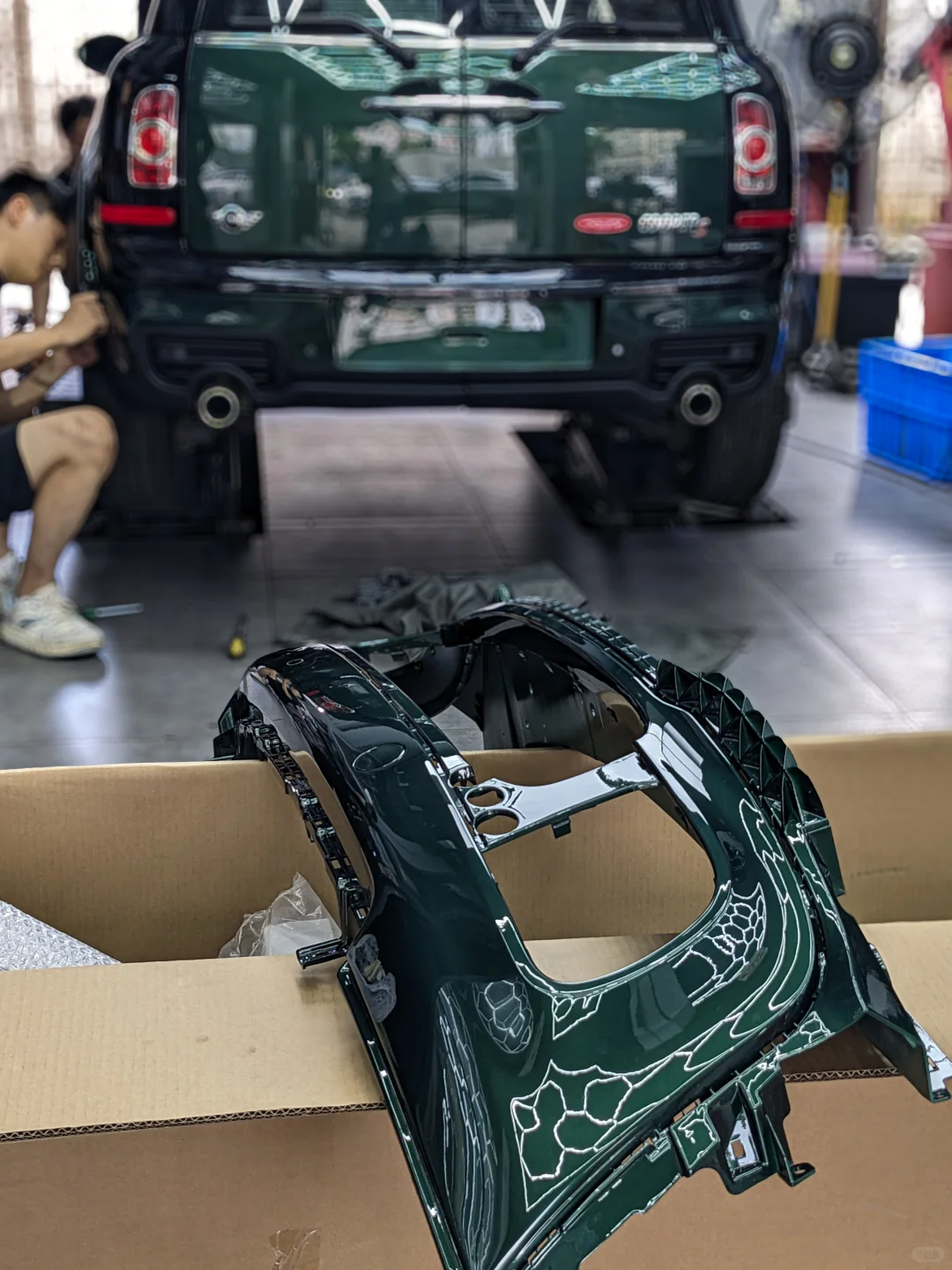 非硬核玩车日志：R55升级包围