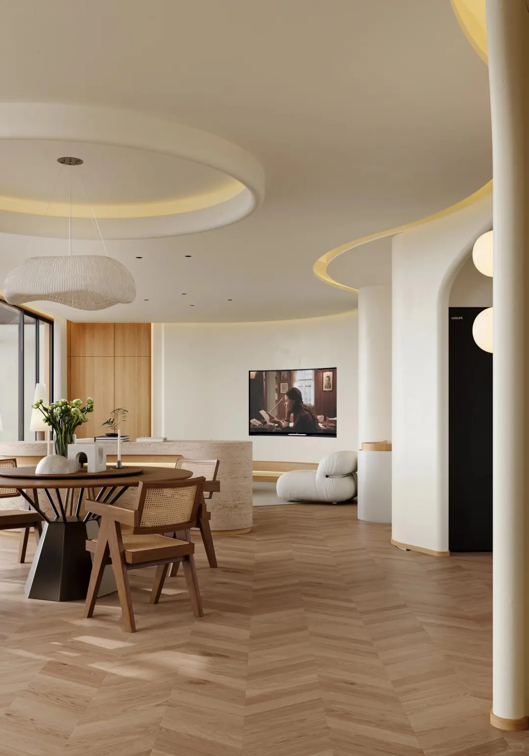 设计新思路!入户即惊艳,进门的瞬间被美晕