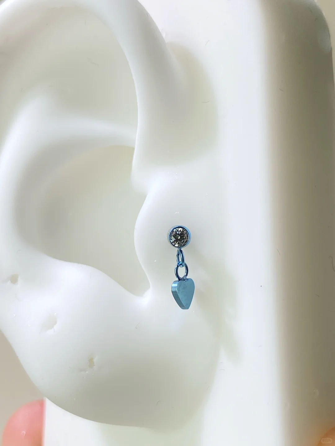 告别撞款！钛合金改色爱心?，一钉多戴太会了