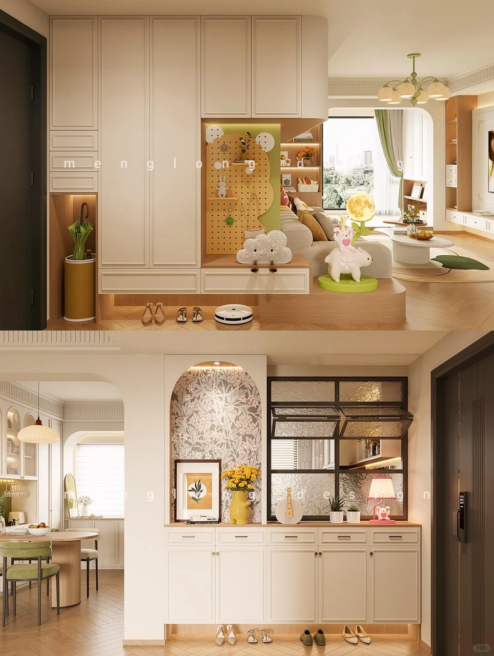 新案|抹茶绿+地台沙发?把“莫奈花园”搬