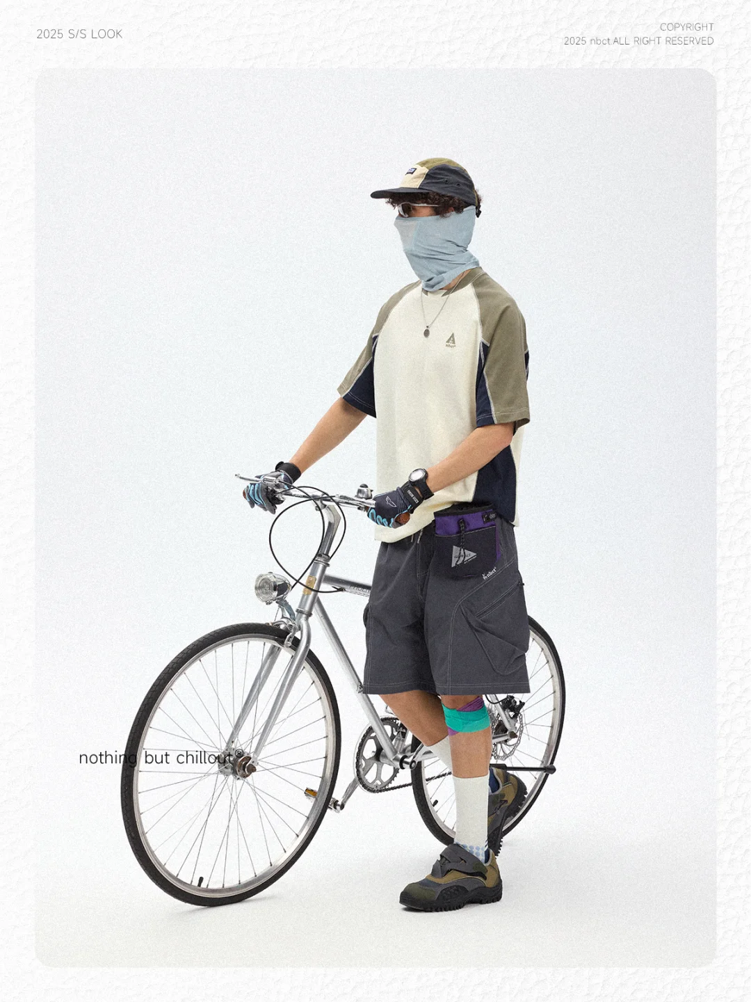 又是让人一眼心动的撞色短袖?