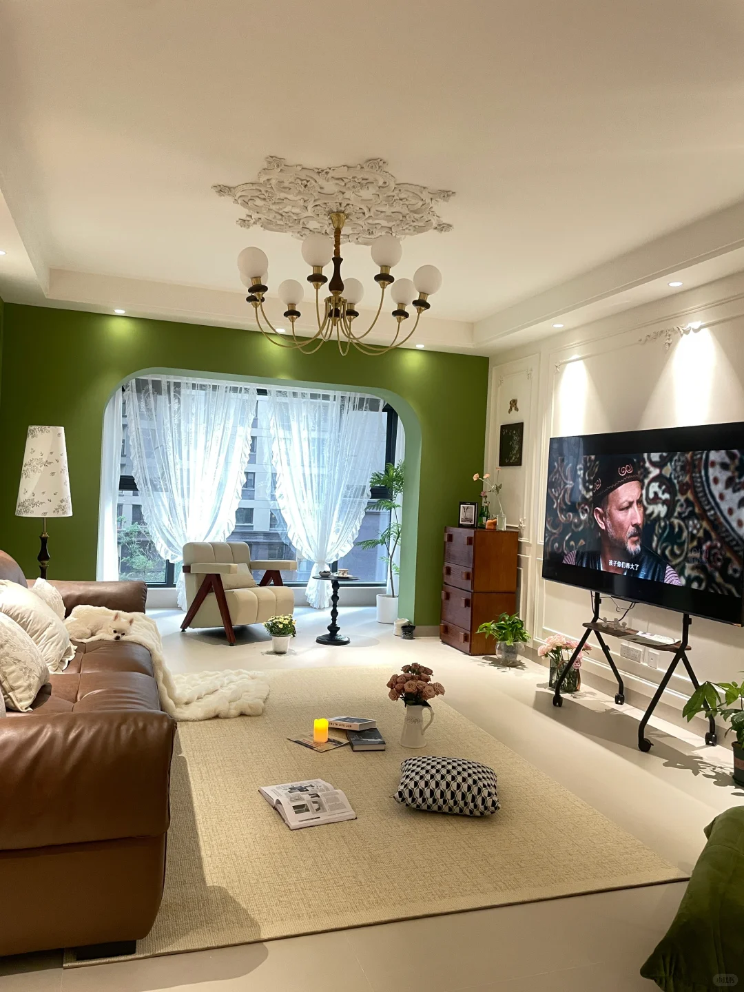 30岁住进了自己设计的绿色森系小家里！?