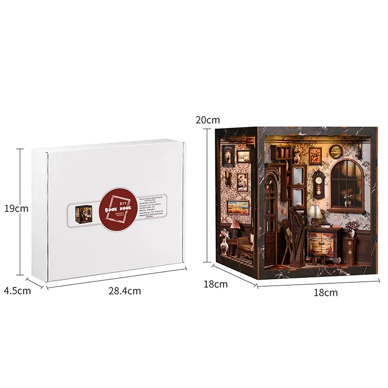 新款书立四面亚克力防尘罩古韵乐匣