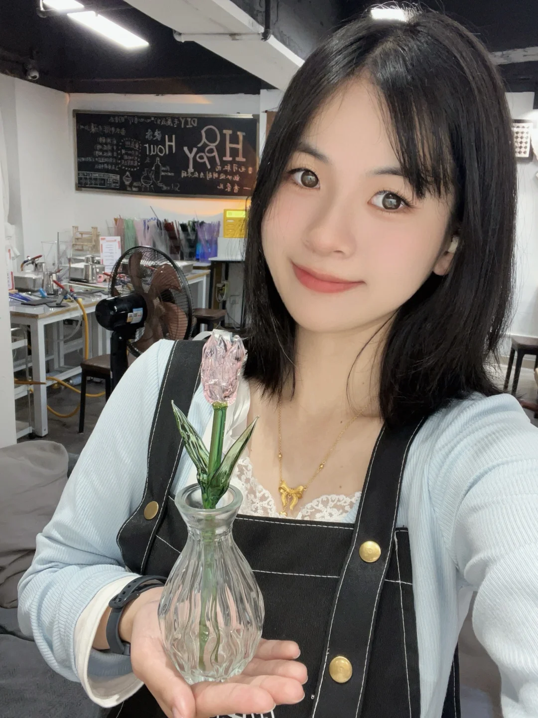 深圳东门‼️解锁新体验沉浸式DiY烧玻璃?