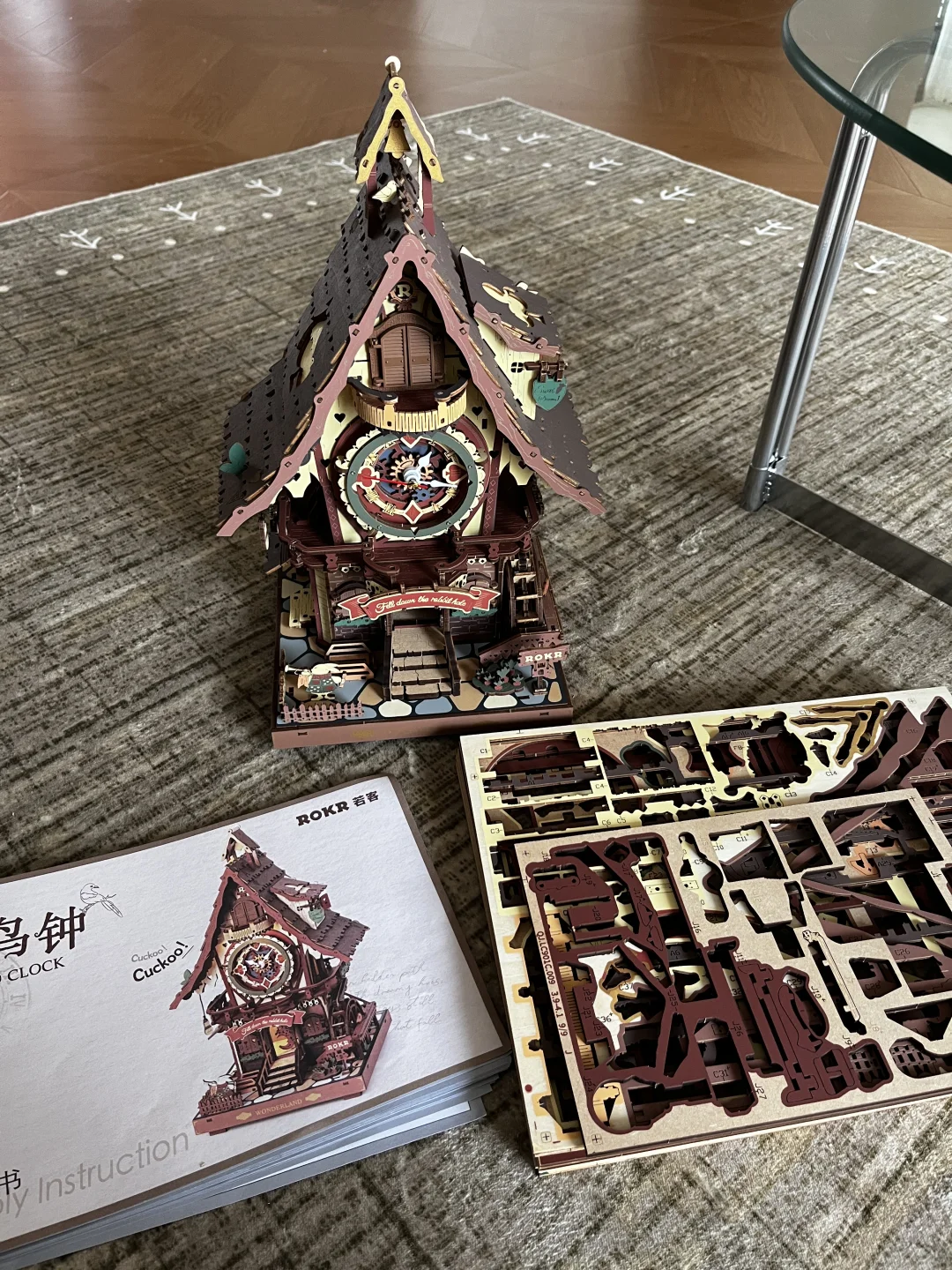 耗时两天，终于拼完了，希望回南天不要发霉