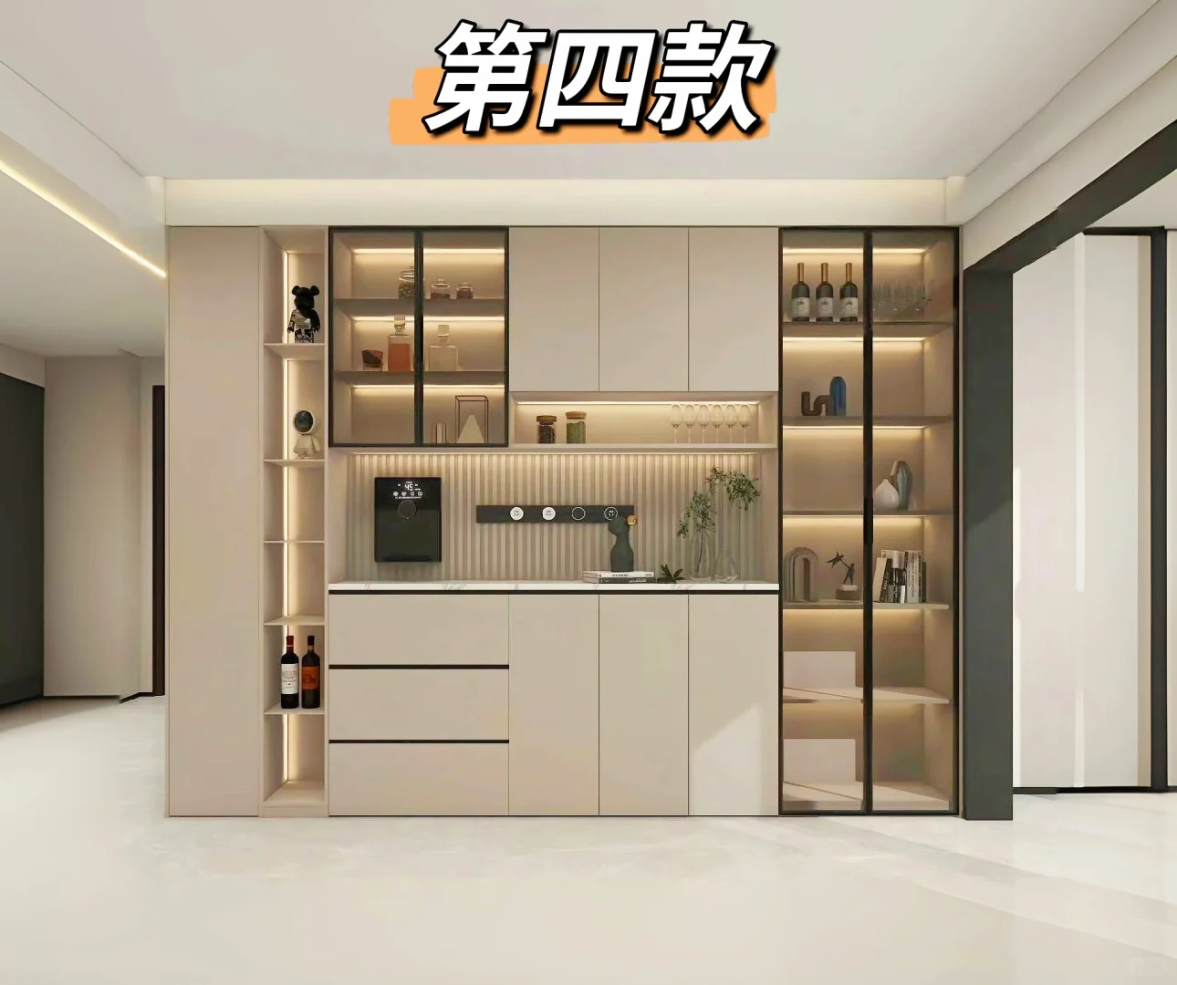 现代➕奶油风餐边柜合集✨每一款都好喜欢