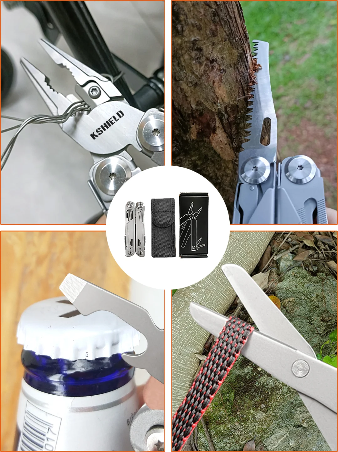 新品首发｜多功能折叠工具钳户外党必备❗️