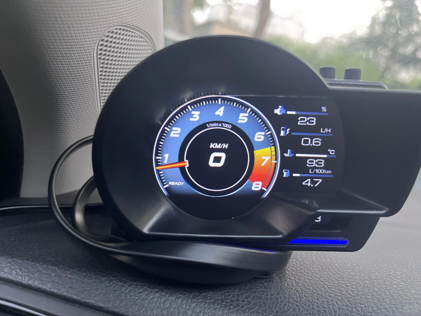 加装油耗显示，Polo不显示油耗