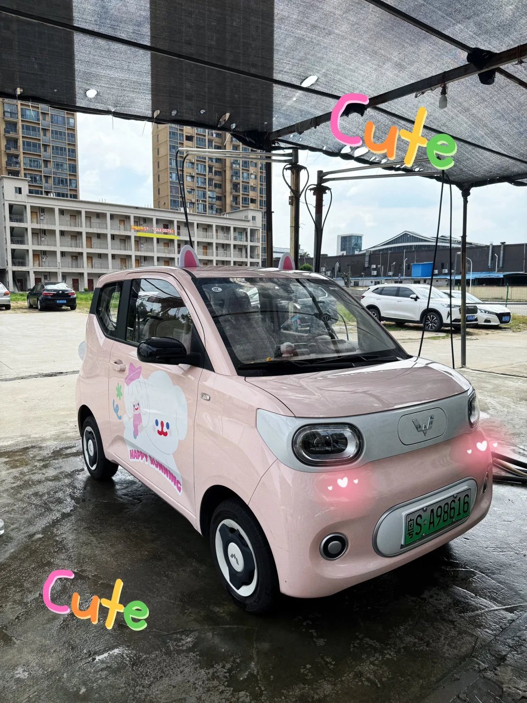 贴新车衣｜五菱萌主变身记！更像玩具车啦！