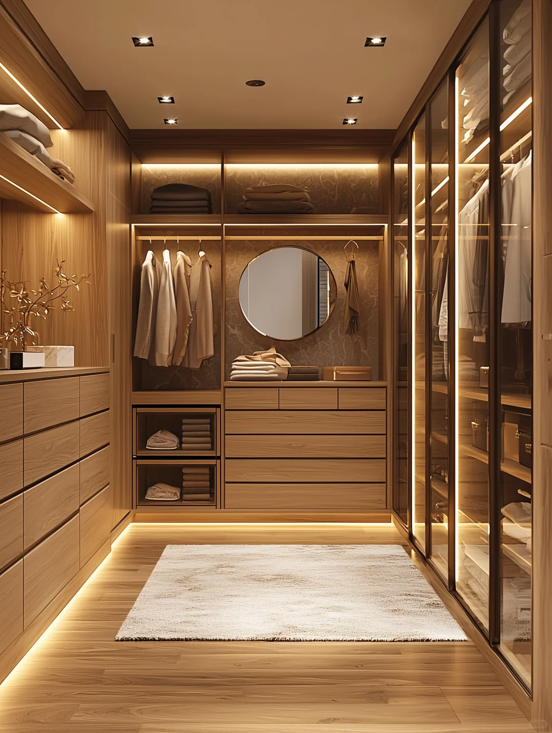 谁说小户型不能拥有衣帽间啊