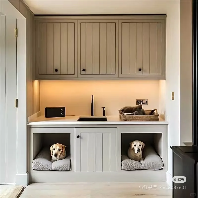为狗狗设计的家中小角落