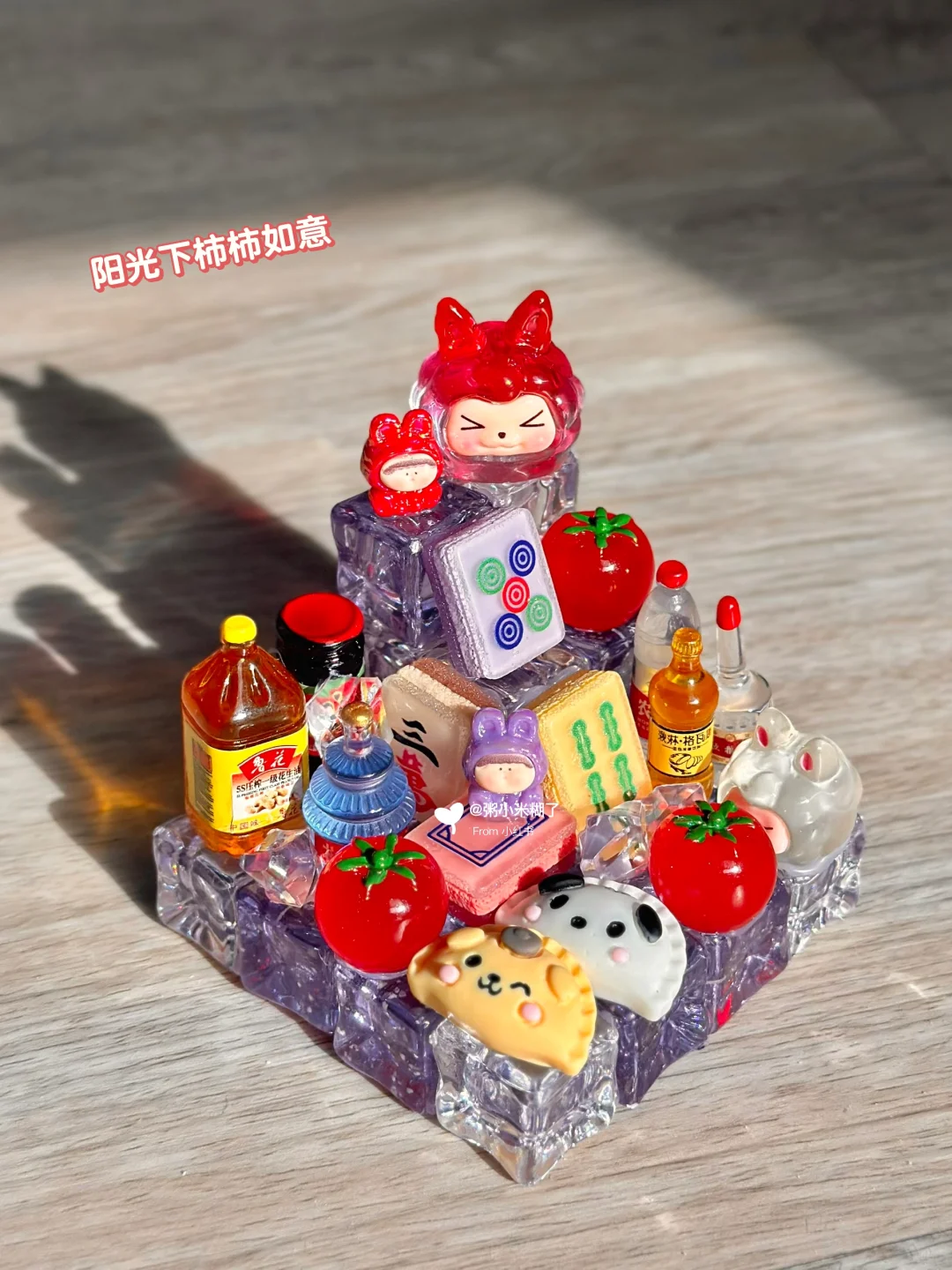 冰块DIY - “灵光一现”桌面摆台系列