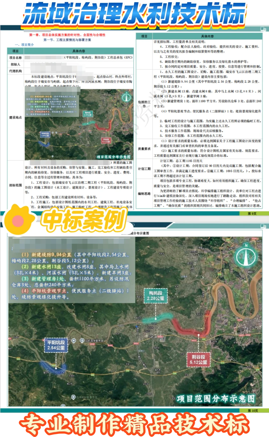 水利技术标中标案例分享
