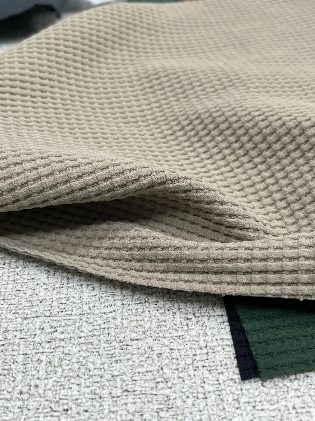 索罗娜®弹力纤维的完美展现~超柔华夫格