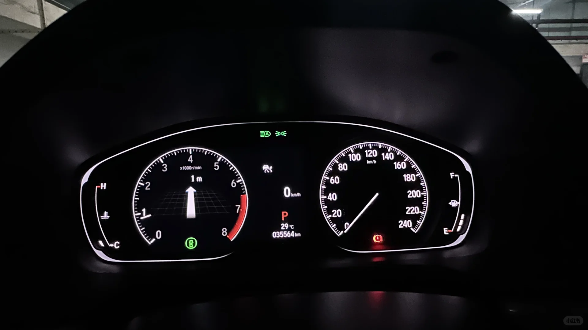 Car play高德地图仪表显示