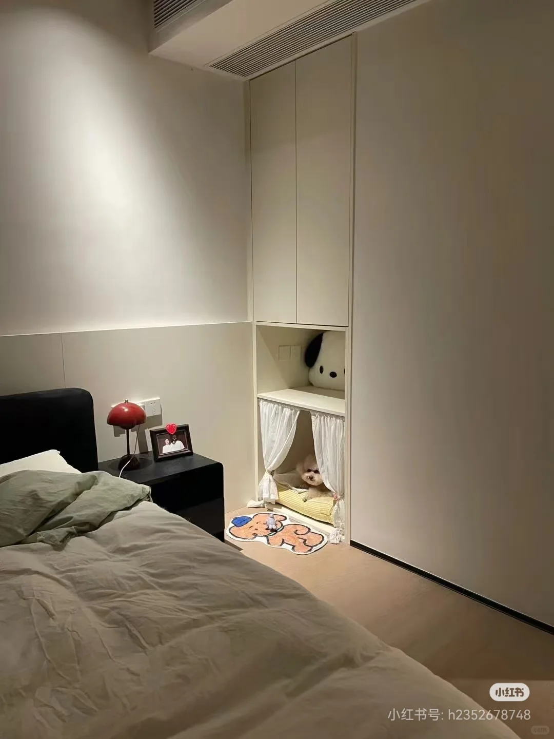 为狗狗设计的家中小角落