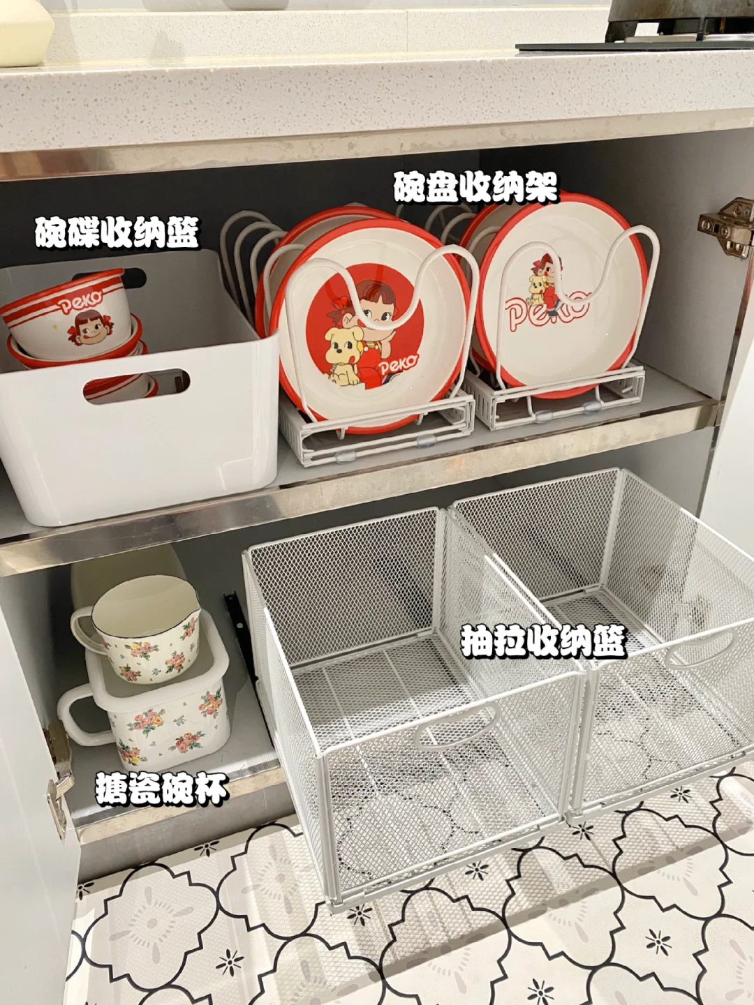 厨房收纳抄作业✍️｜让我家厨房井井有条‼️