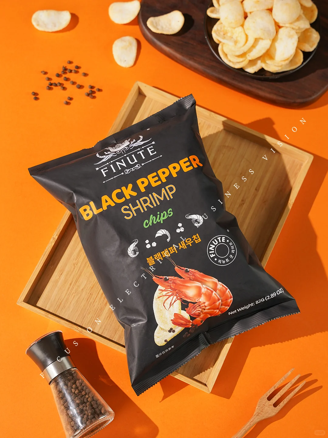 把虾片拍的看完想嘬手指?!....