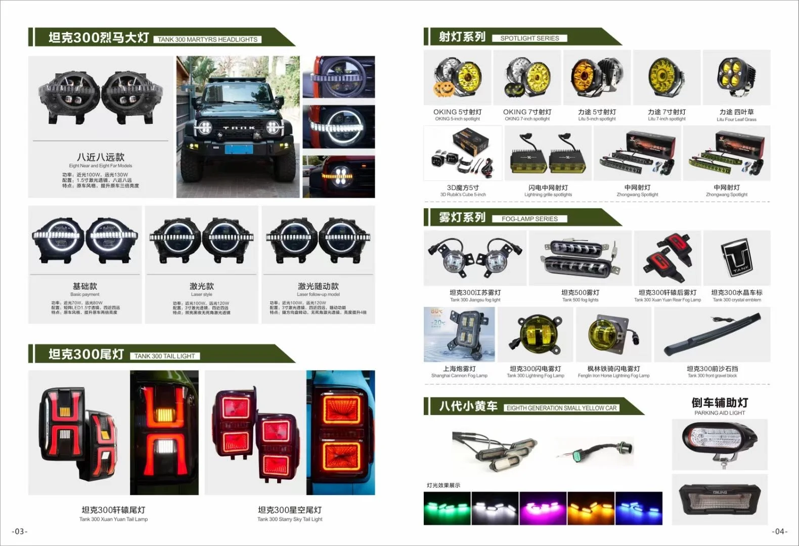 坦克全系改装配件！速来