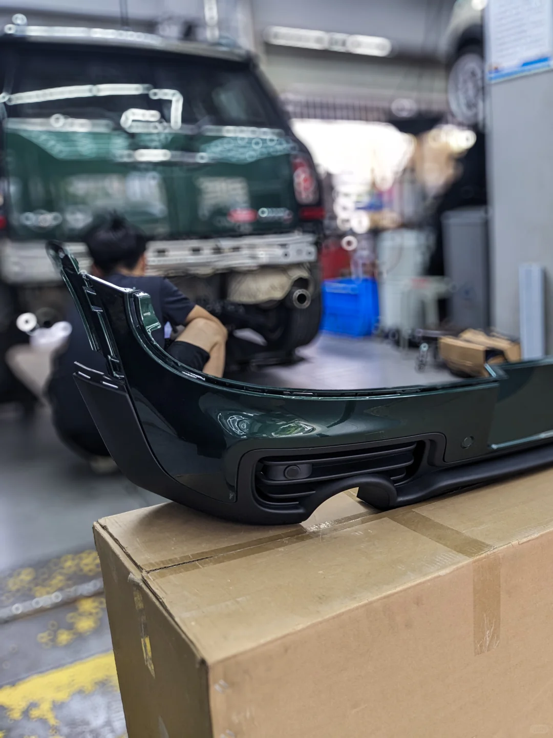 非硬核玩车日志：R55升级包围