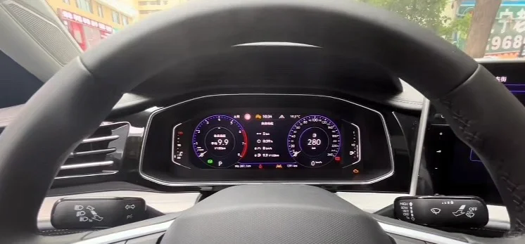 速腾仪表盘怎么设置？