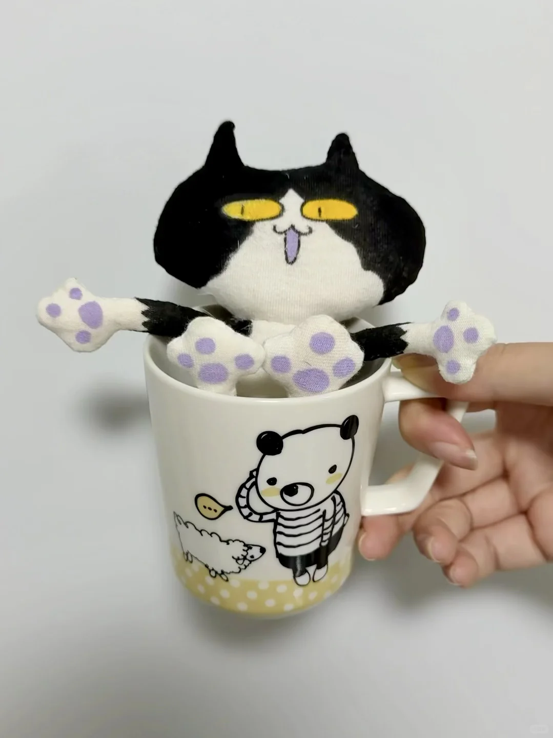 喜猫 | 喝热水吗，来点杯垫吧