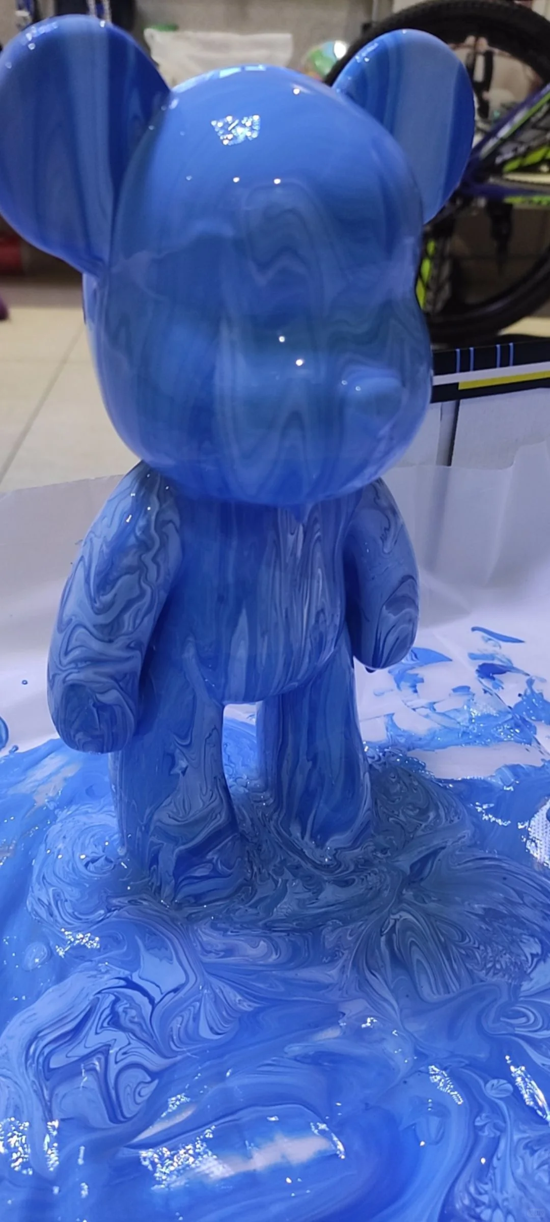 ?DIY流体熊太上头了！潮玩控冲！