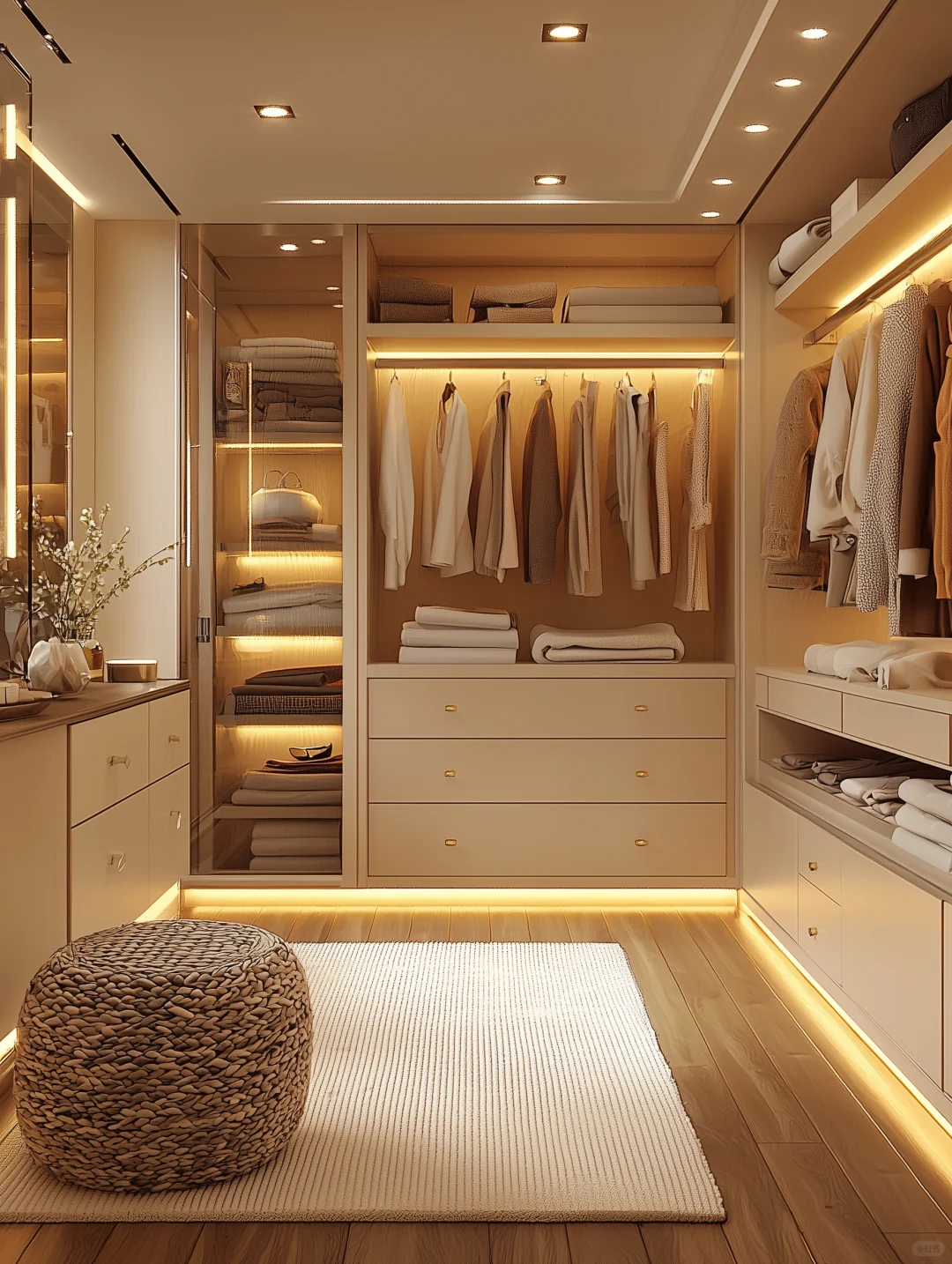 谁说小户型不能拥有衣帽间啊