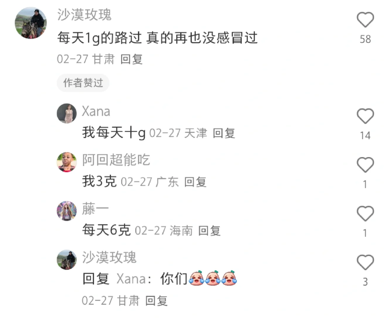 大家每天维C剂量，让我眼前一亮又一亮