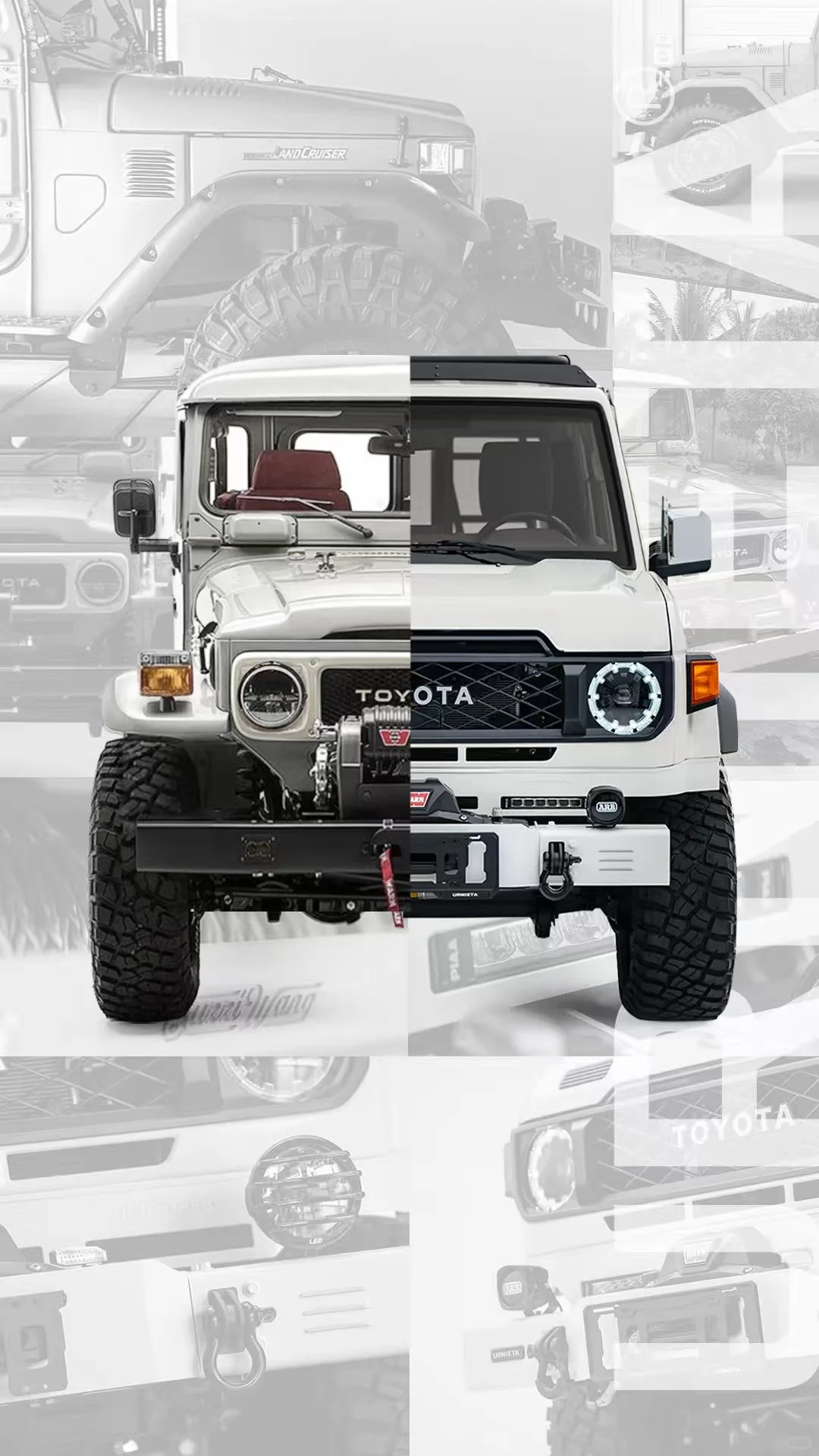 LC7系｜99%人嫌丑的前杠