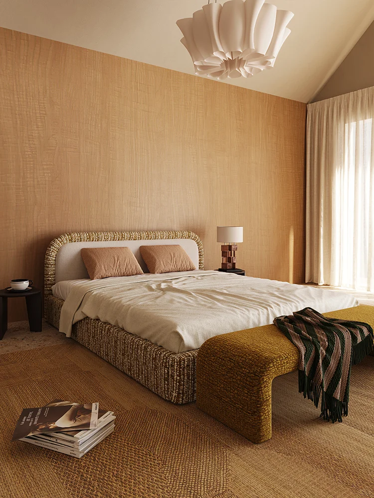 设计师棉麻床，定制你的宅家时光剧场