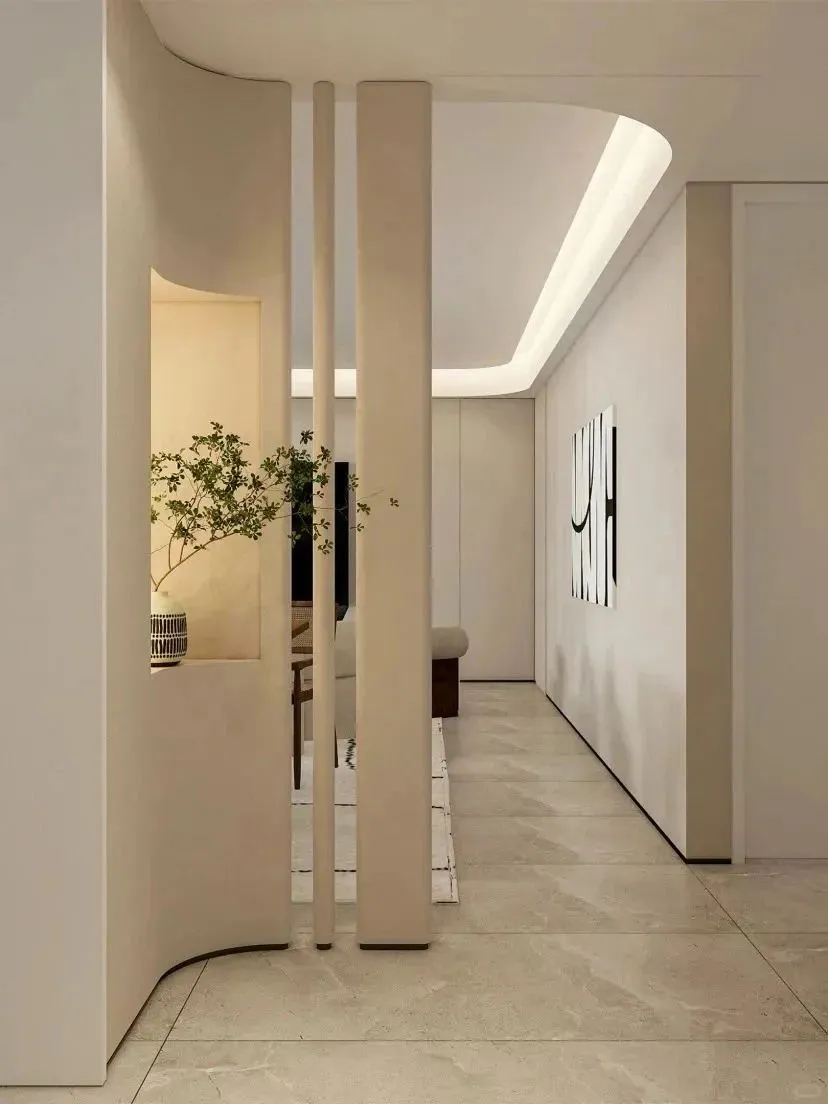 设计新思路!入户即惊艳,进门的瞬间被美晕