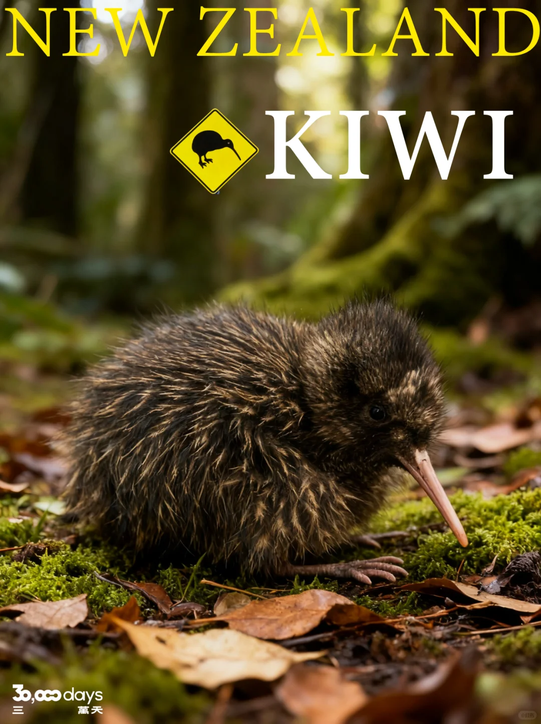 ?新西兰国宝Kiwi鸟冷知识揭秘!惊呆!
