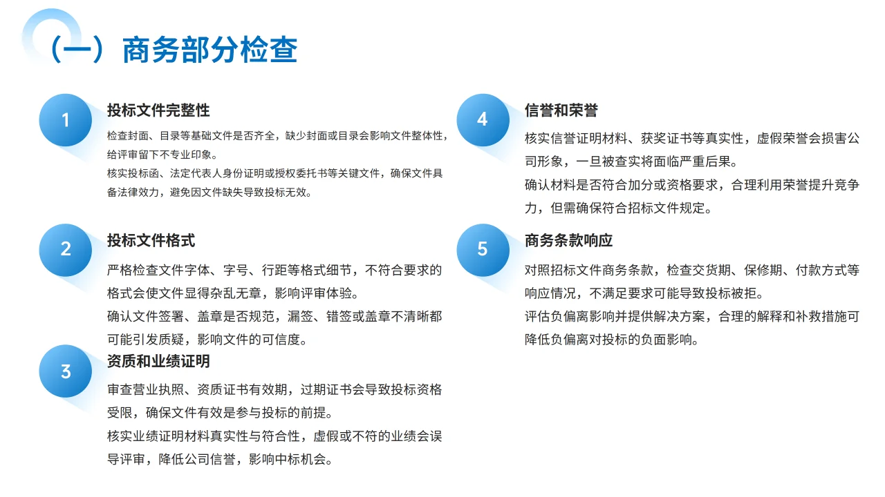?投标文件检查超全攻略,必看!