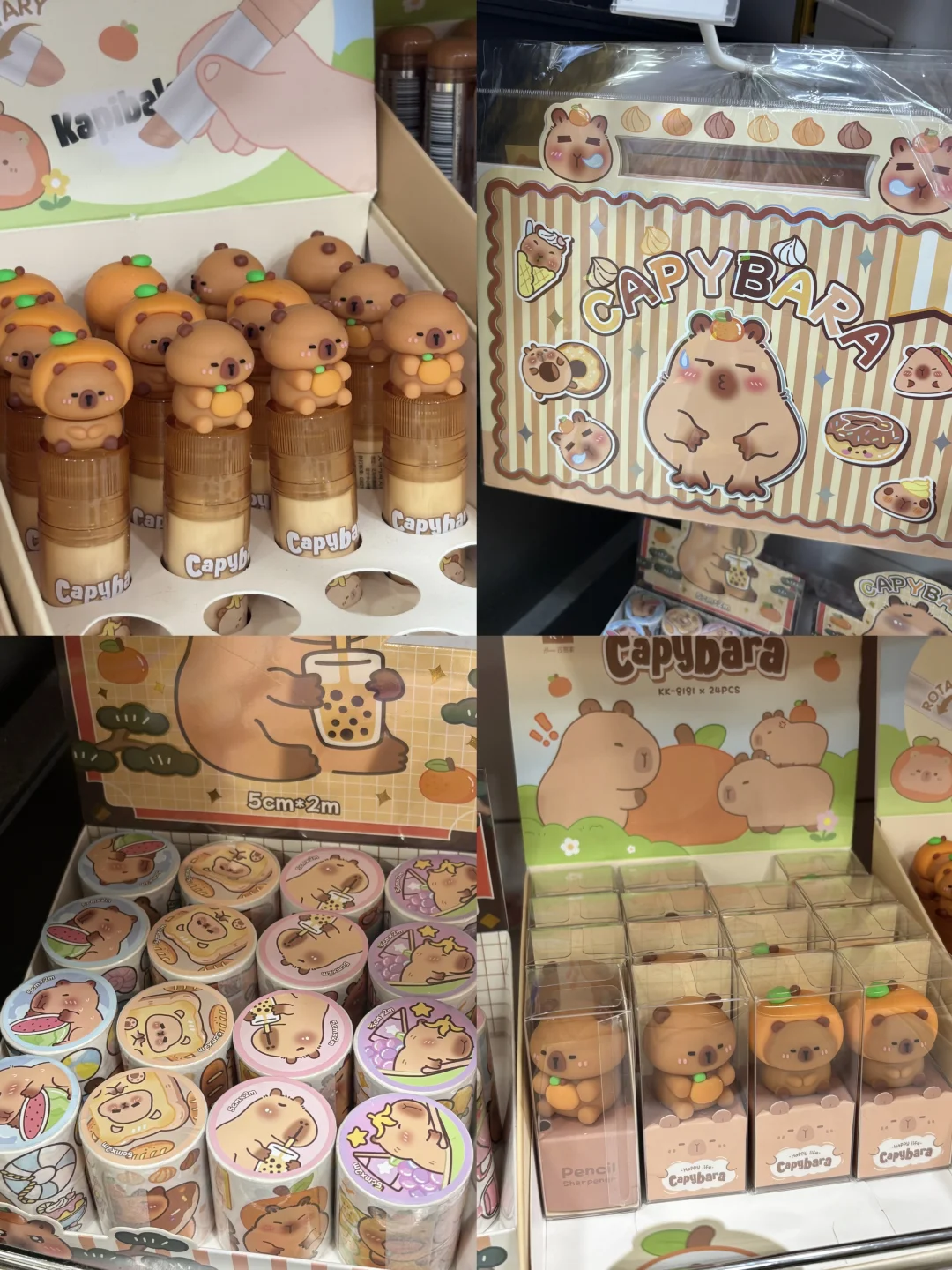 ??MR.DIY你也太卷了..一系列Capybara周边