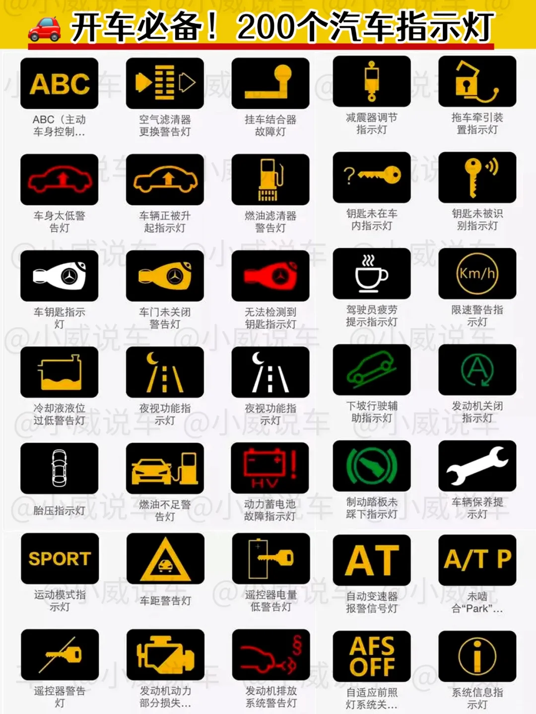 开了3年车，只会开大灯的姐妹看过来