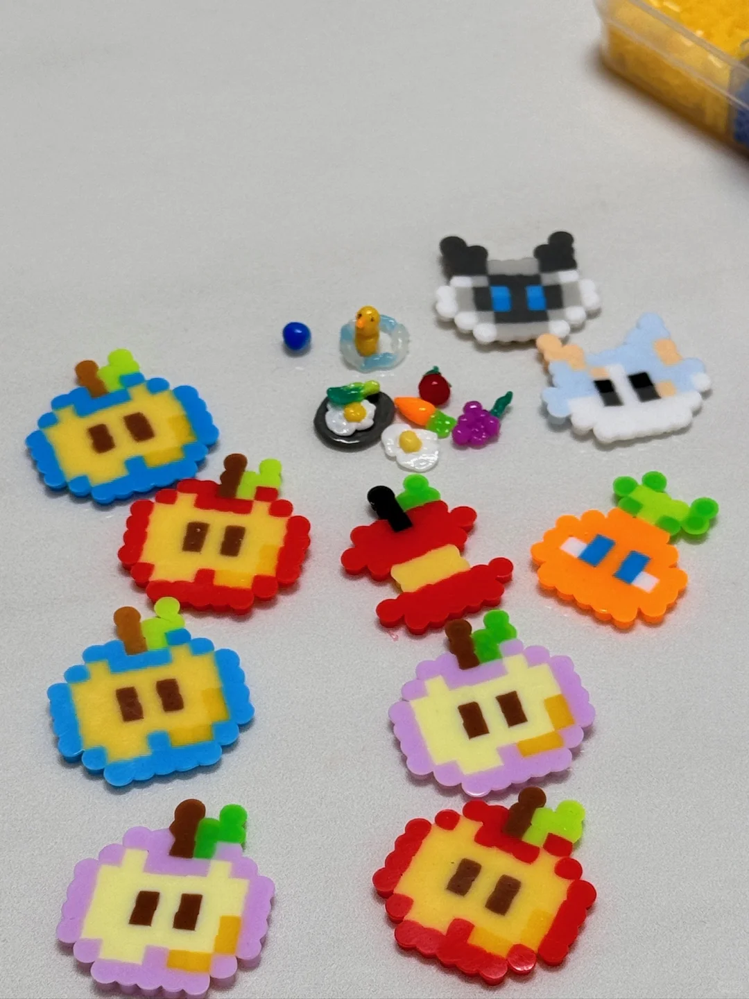 重生之我用拼豆在熨斗上做饭?‼️