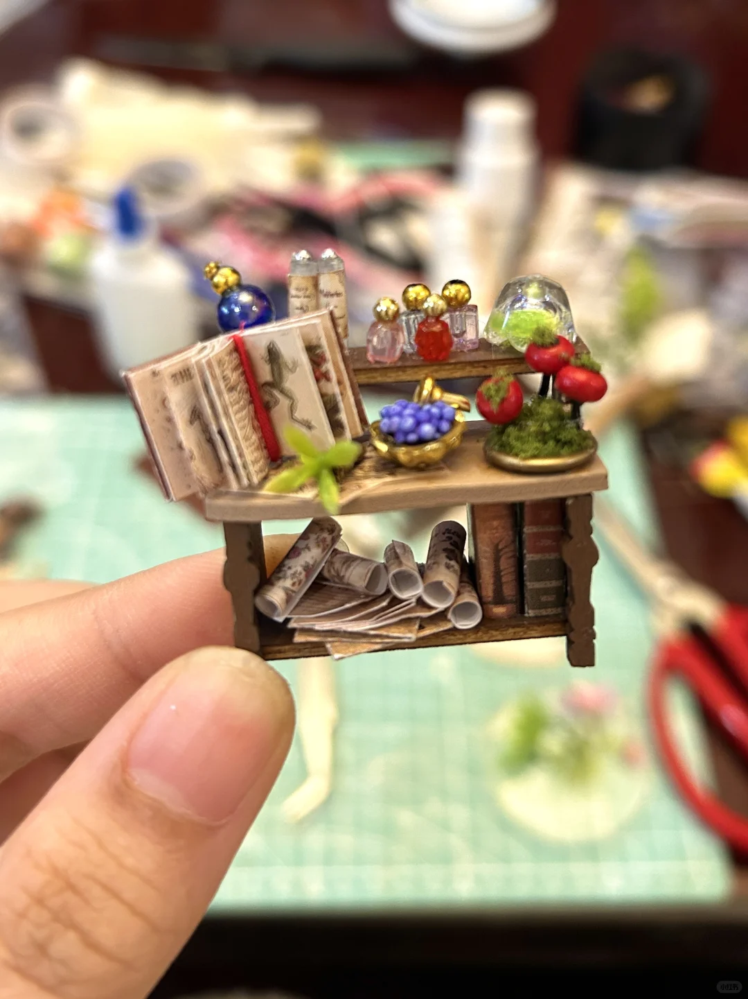 这也太适合放在工位了 直接穿越魔法花园