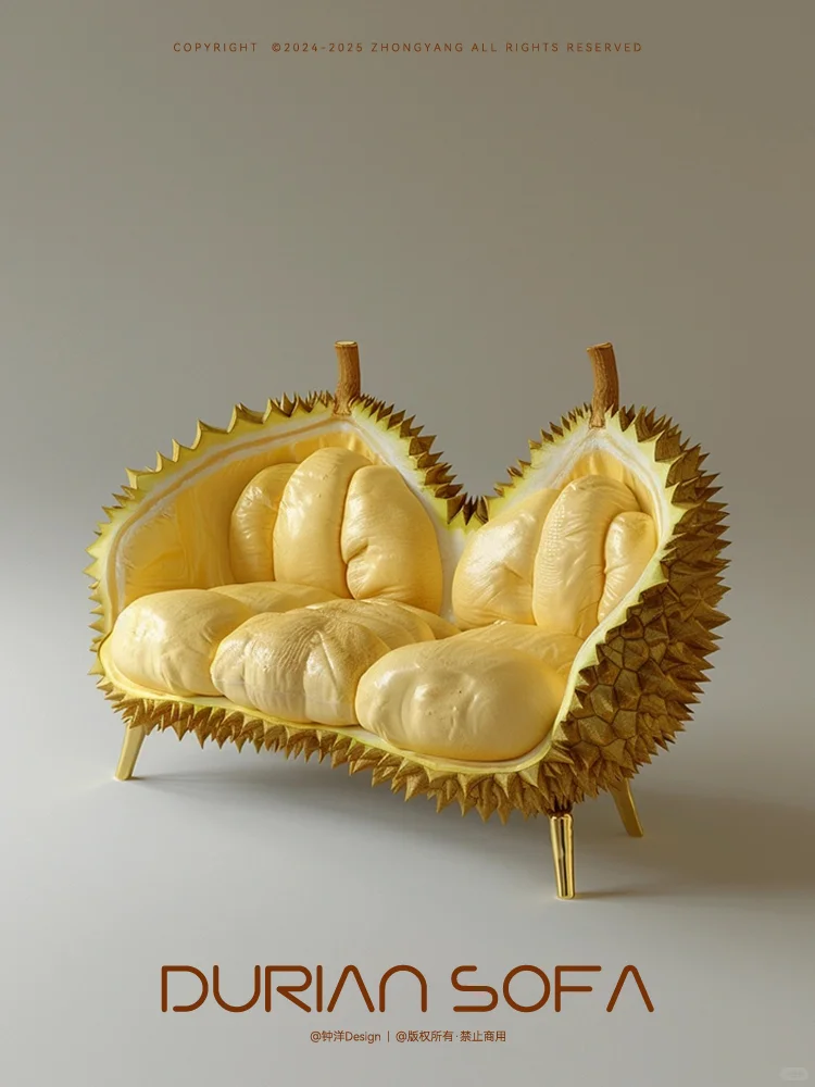 药药切克闹,榴莲沙发来一套!