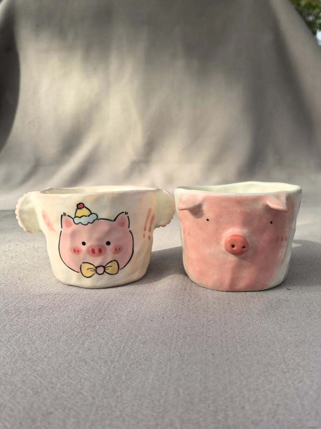 超可爱的原创手捏杯来啦！