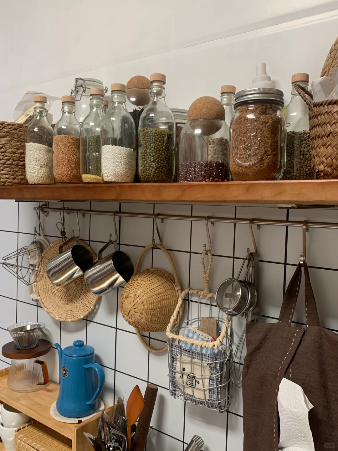 6㎡逆袭日剧同款厨房！锅铲全挂墙后真香了