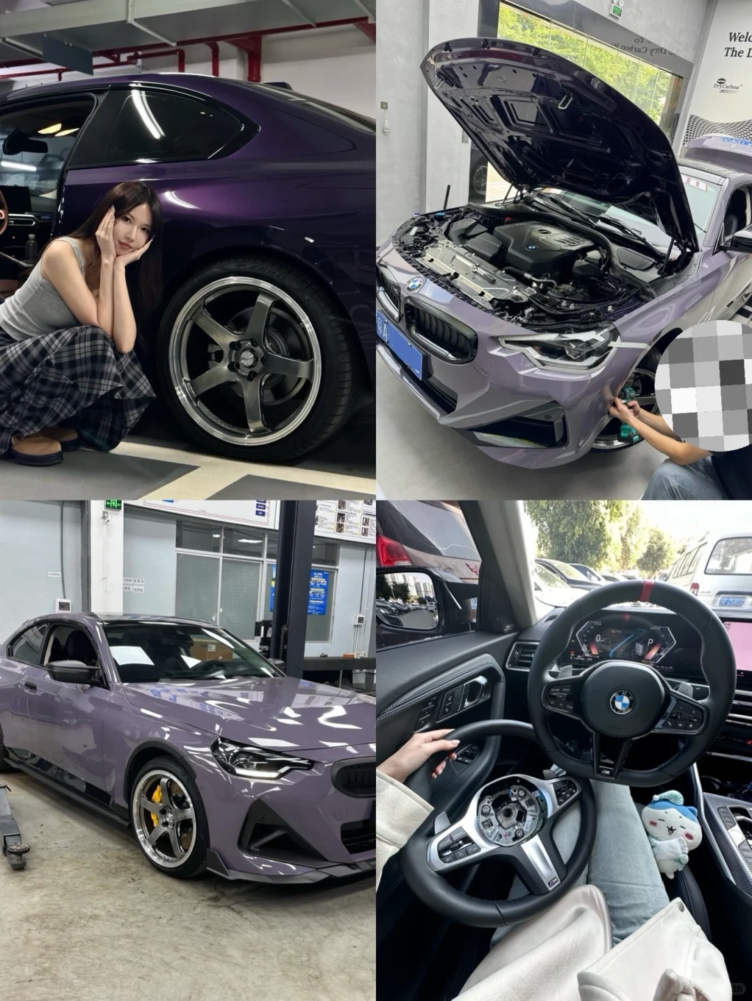 谁说女生玩车只会改改色膜！