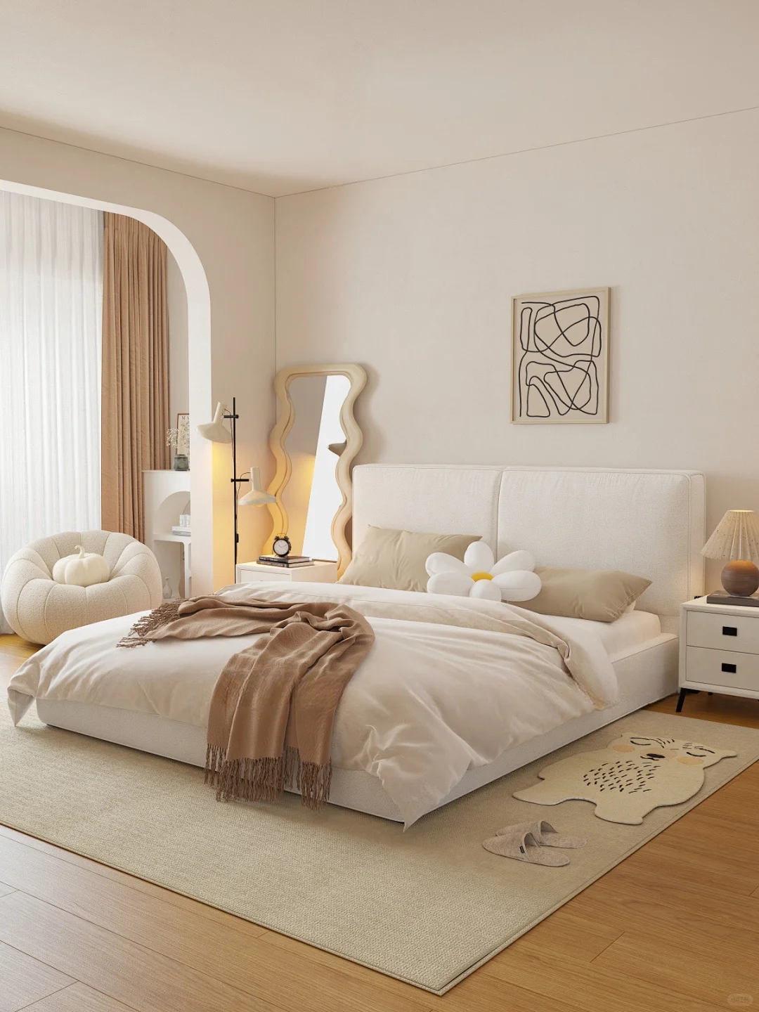 ?奶油风家装 | 温柔治愈系的梦想家✨