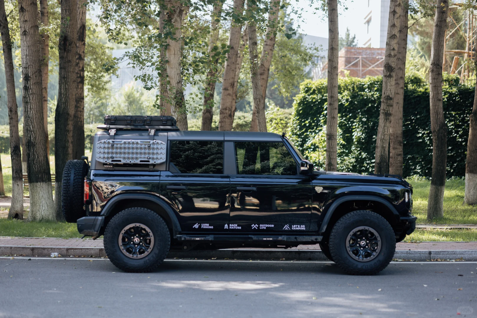 脱困板装车以后，烈马又帅了一点点??