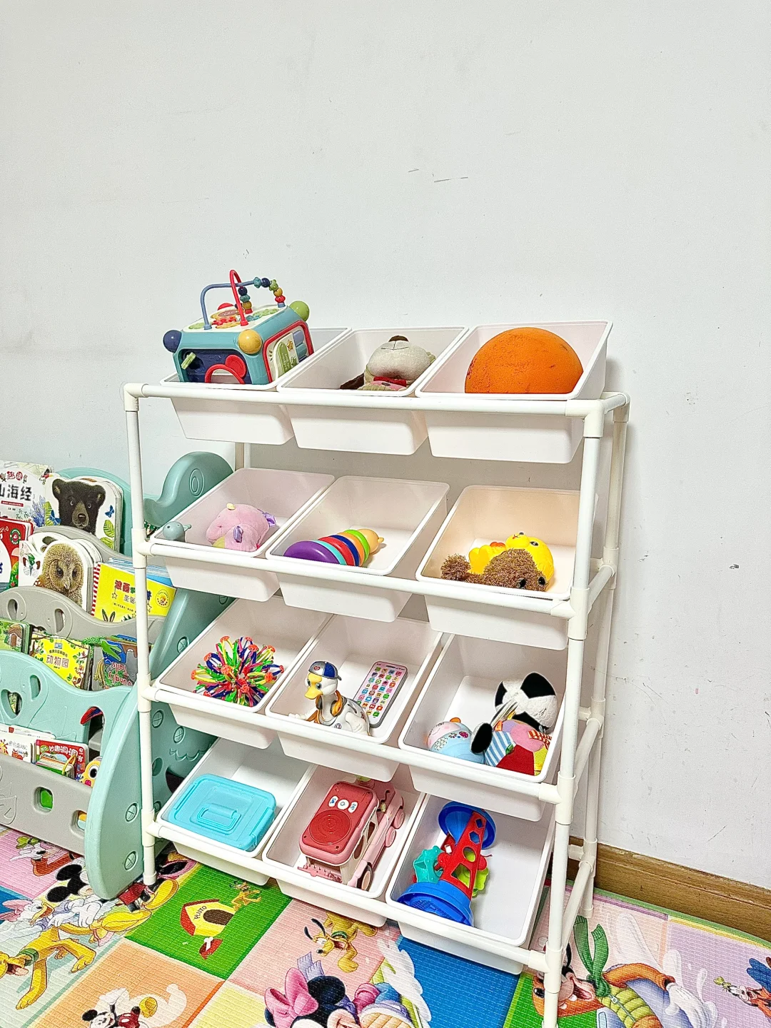 55?DIY玩具收纳架(附教程)