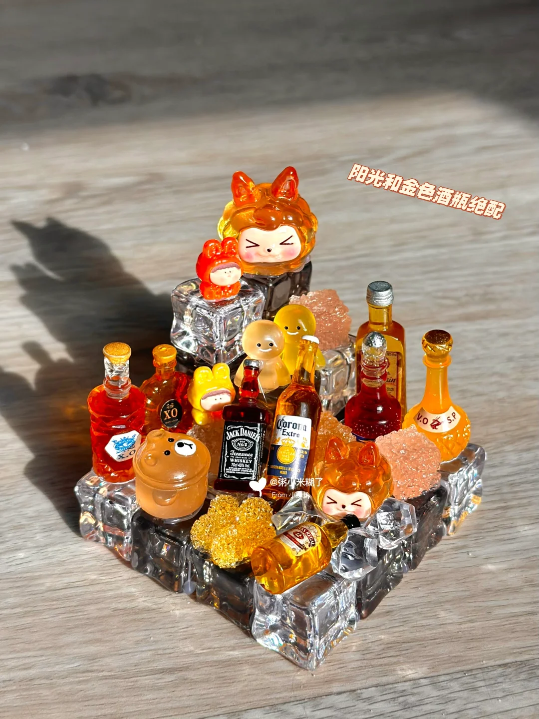 冰块DIY - “灵光一现”桌面摆台系列