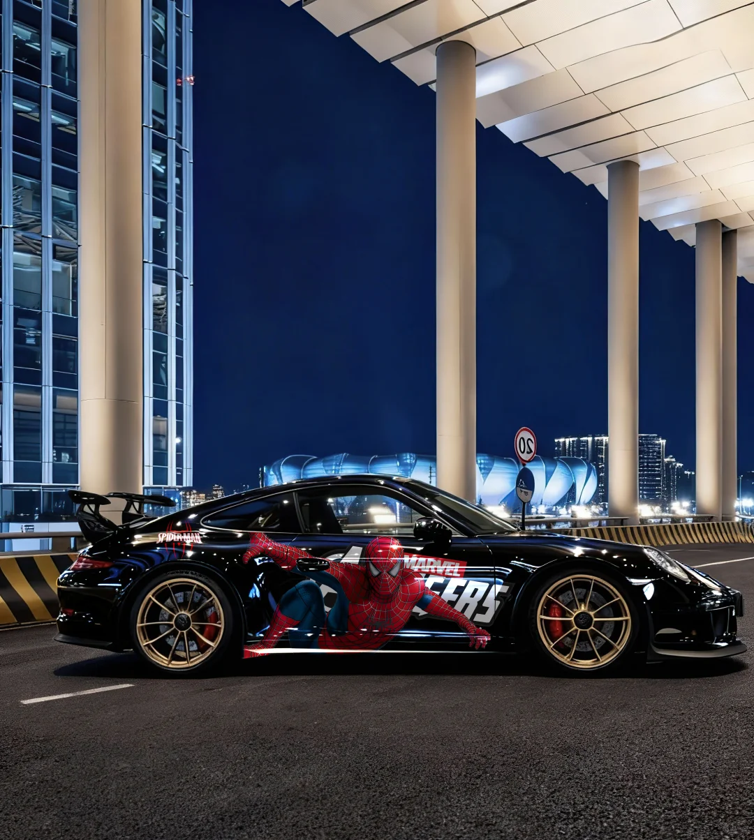 浙少的蜘蛛侠保时捷太帅了!