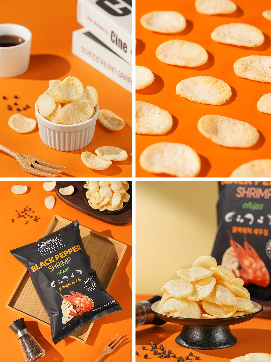 把虾片拍的看完想嘬手指?!....